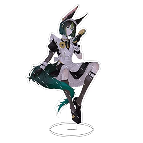 MOLVUS Genshin Impact Anime-Figur Maid Bunny Girl Stand Spielfigur Acryl Peripherie-Ornamente Sammlungen Peripherie-Tischdekoration (Tighnari) von MOLVUS