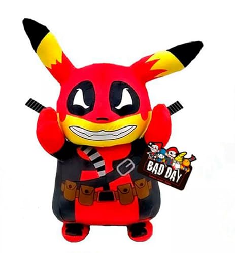 MOMMM Bad Day - Pika x Dead Halloween Plüschtier [34cm] von MOMMM