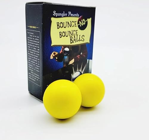 MOMOMAGE Bounce No Bounce Ball Magic Tricks Mind Control Test Ball for Magicians Close Up Street Illusions Gimmicks Mentalism Props Funny von MOMOMAGE