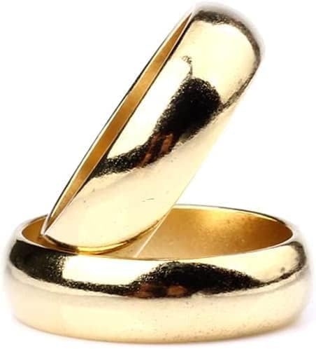 MOMOMAGE Golden Cambered PK Ring Starker Magnetring PK Ring Zaubertricks Zubehör für Magier Close-up Gimmick (21mm) von MOMOMAGE