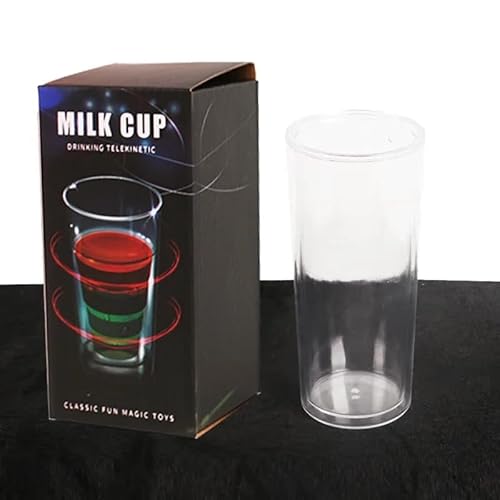 MOMOMAGE Milk Disappearing Cup Magic Tricks Vanishing Milk Pitcher Classic Liquid Magic Accessories Stage Street Illusions Gimmicks Props von MOMOMAGE