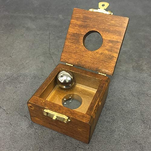 MOMOMAGE Stahlkugel Durchgangsglas Magic Tricks Penetration Solid Through Solid Magic Magician Close Up Illusions Gimmick Prop Fun Mentalism MOMOMAGE Stahlkugel Durchgangsglas Magic Tricks Penetration Solid Through Solid Magic Magician Close Up Illusions Gimmick Prop Fun Mentalism von MOMOMAGE