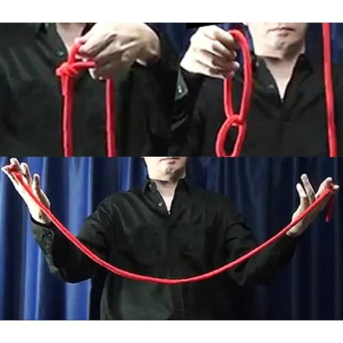 MOMOMAGE Tarope2 Rope Revolution Zaubertricks Classic One Rope Routine für Magiciasn Nahaufnahme Bühnenillusionen Gimmicks Mentalismus Magia Requisiten von MOMOMAGE