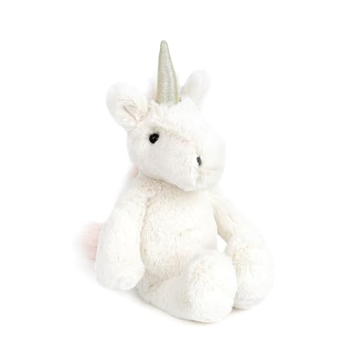 MON AMI Shyla The Unicorn Stuffed Animal - 27.9 cm White, Soft & Cuddly Stuffed Plush Toy, Unicorn Gifts for Girls/Kids, Use as Toy or Nursery Room Decor von MON AMI