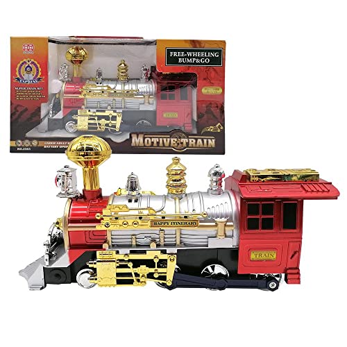 MON. BEST TOYS CO., LIMITED 780T00680 LOKOMOTIRA SCHÜTZE LICHT UND Sound TACHAN Locomotive Züge und Fahrzeuge auf Schienen, bunt, Medium von MON. BEST TOYS CO., LIMITED