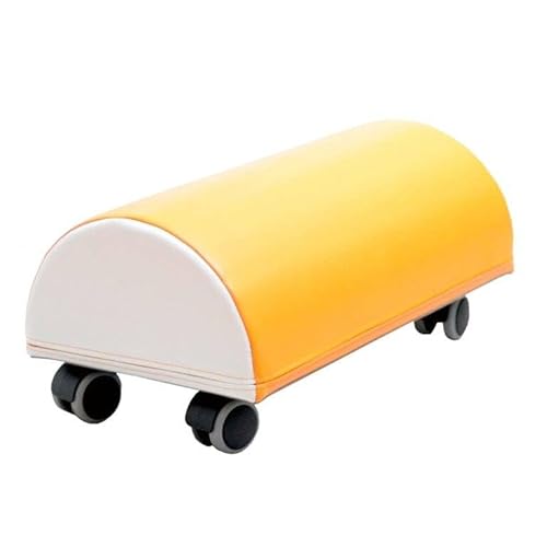 Weiches Kinderspielzeug auf Rädern weiches Rollspielzeug weiche Spielformen auf Rädern Kleiner Surfer Kindersport Mom orange von MONKEY GYM