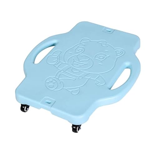 Plastik Rollbrett Kinder Sportspielzeug mit Rollen Balance Board Scooter Koordination Kindersport Big Bear blau von MONKEY GYM