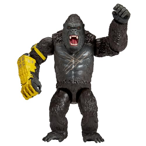 Godzilla x Kong: The New Empire, 6-Inch Kong Action Figure Toy, Iconic Collectable Movie Character, Includes B.E.A.S.T Glove Feature, Toy Suitable for Ages 4 Years+ von MonsterVerse