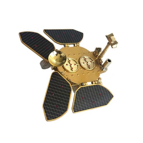 MOOKEENONE 1:10 Legierung China Tianwen-1 Zhurong Mars Rover Exploration Raumschiff Luftfahrt-Satellitenmodell für Sammlung und Geschenk von MOOKEENONE