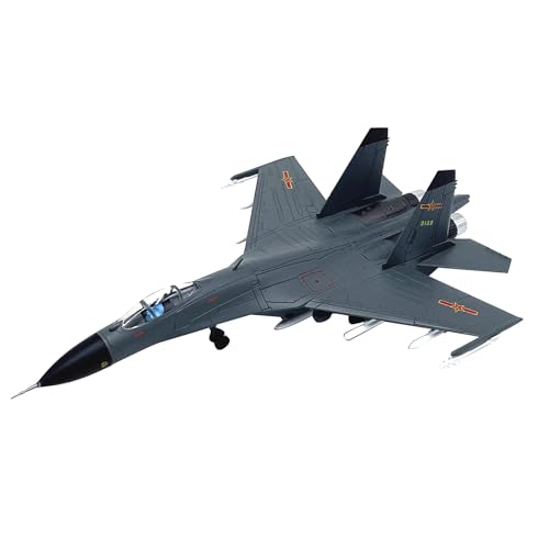 MOOKEENONE 1:100 Alloy Chinese J-11 Fighter Model Aircraft Model Simulation Aviation Science Exhibition Model von MOOKEENONE