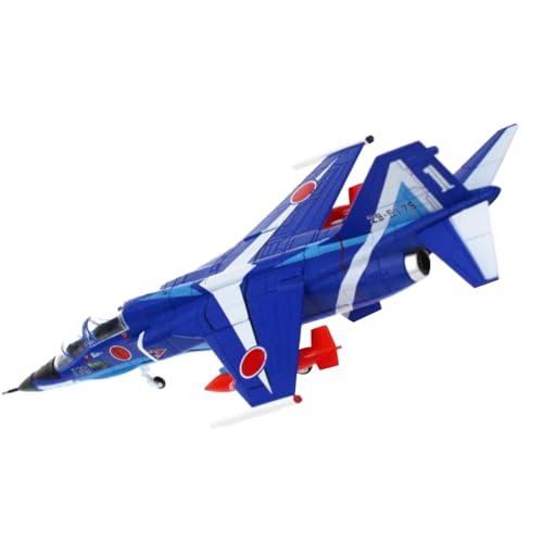 MOOKEENONE 1:100 Alloy JASDF T-2 Blue Impulse Aircraft Model Aircraft Model Simulation Aviation Science Exhibition Model von MOOKEENONE