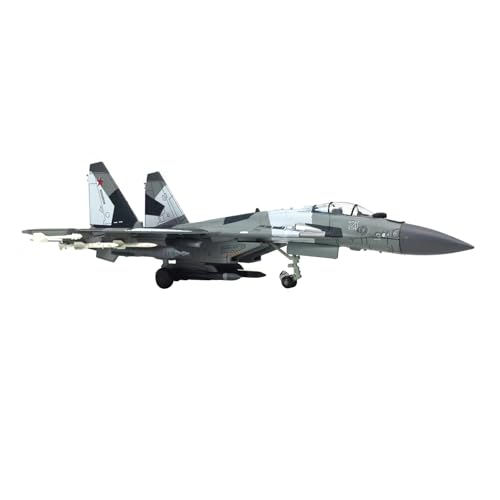 MOOKEENONE 1:100 Alloy Russian SU35 Fighter Model Aircraft Model Simulation Aviation Science Exhibition Model von MOOKEENONE