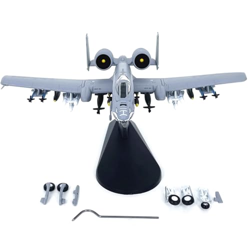 MOOKEENONE 1:100 Alloy US A-10A Attack Plane Model Aircraft Model Simulation Aviation Science Exhibition Model von MOOKEENONE