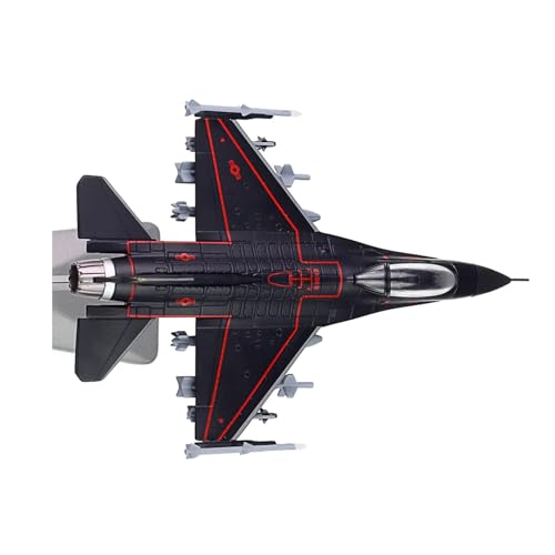 MOOKEENONE 1:100 Alloy US Air Force F-16C Fighting Falcon Fighter Model Aircraft Model Simulation Aviation Science Exhibition Model von MOOKEENONE