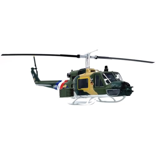 MOOKEENONE 1:100 Alloy US UH-1F Hubschrauber Flugzeugmodell Flugzeugmodell Simulation Luftfahrt Wissenschaft Ausstellungsmodell von MOOKEENONE