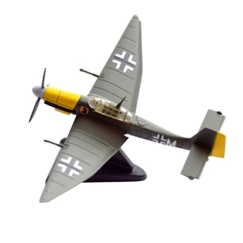 MOOKEENONE 1:110 Alloy WWII Germany Junkers JU-87 Stuka Bomber Model Aircraft Model Simulation Aviation Science Exhibition Model von MOOKEENONE