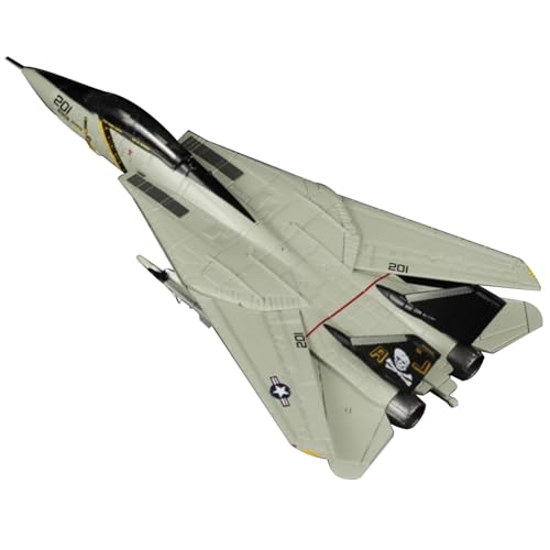 MOOKEENONE 1:144 Alloy US Navy F-14 Tomcat Fighter Model Aircraft Model Simulation Aviation Science Exhibition Model von MOOKEENONE