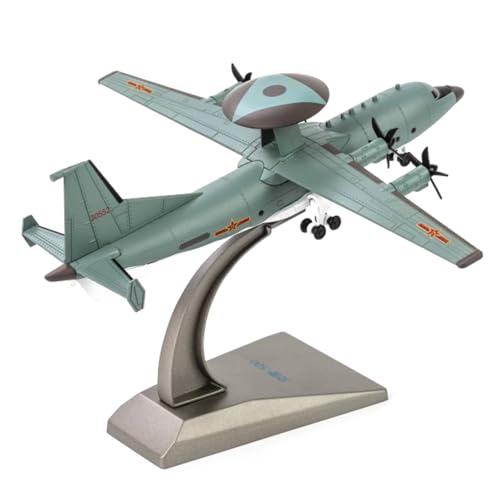 MOOKEENONE 1:200 Alloy China KJ-500 Airborne Early Warning Aircraft Jet Model Aircraft Model Simulation Aviation Science Exhibition Model von MOOKEENONE