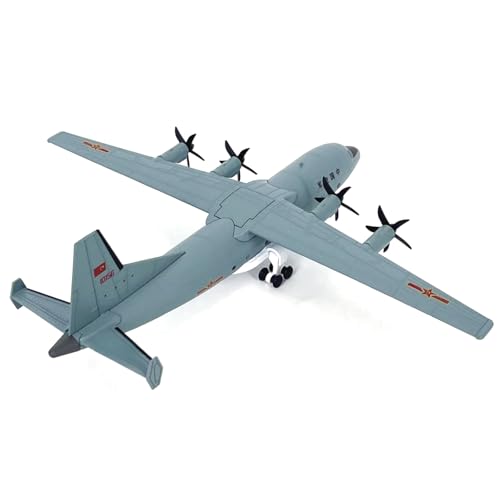 MOOKEENONE 1:200 Alloy Chinese Y-9 Transport Aircraft Model Aircraft Model Simulation Aviation Science Exhibition Model von MOOKEENONE