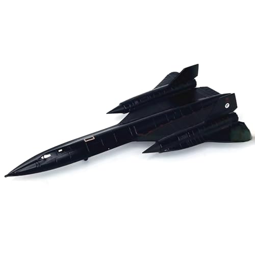 MOOKEENONE 1:200 Alloy USAF SR-71 Blackbird Fighter Model Aircraft Model Simulation Aviation Science Exhibition Model von MOOKEENONE