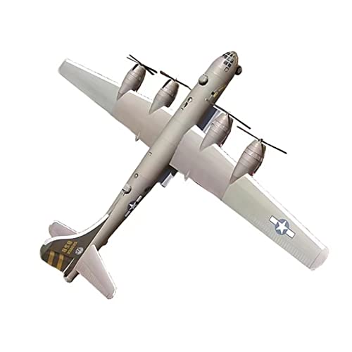 MOOKEENONE 1:47 Militär B-29 SuperFortress Bomber Papiermodell Flugzeugmodell Handgefertigtes DIY Militär Modell (Unassembled Kit) von MOOKEENONE