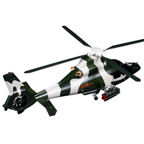 MOOKEENONE 1:48 Alloy China Air Force Z-9 Hubschrauber Flugzeugmodell Flugzeugmodell Simulation Luftfahrt Wissenschaft Ausstellungsmodell von MOOKEENONE