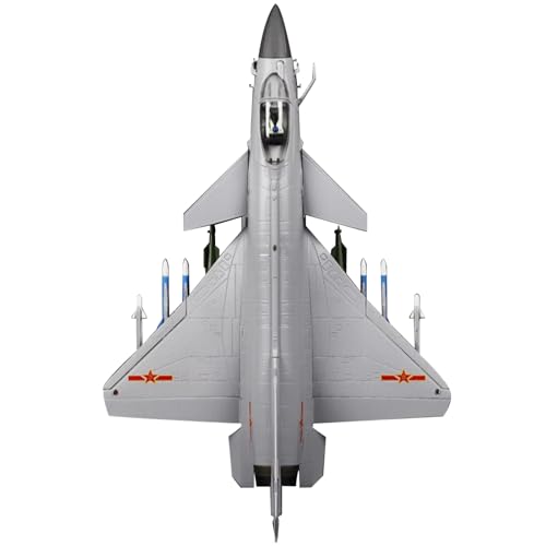 MOOKEENONE 1:48 Alloy China J-10C Vigorous Dragon Fighter Model Aircraft Model Simulation Aviation Science Exhibition Model von MOOKEENONE