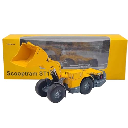 MOOKEENONE 1:50 Loader Truck Modell, Underground Loader Truck Model for Collection Decoration Home Office von MOOKEENONE