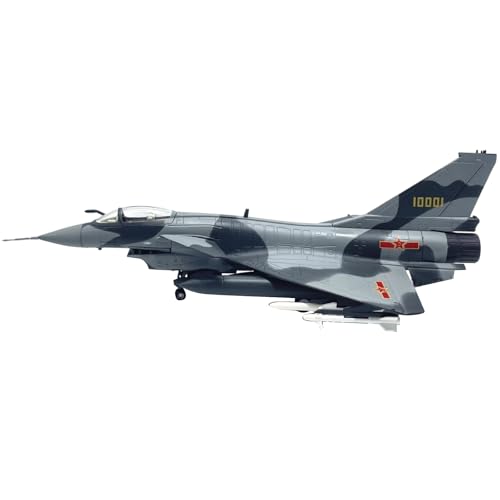 MOOKEENONE 1:72 Alloy Chinese Air Force J-10 Vigorous Dragon Fighter Model Aircraft Model Simulation Aviation Science Exhibition Model von MOOKEENONE