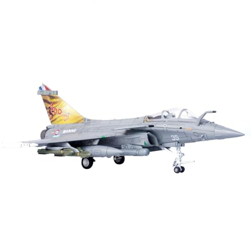 MOOKEENONE 1:72 Alloy French Air Force Rafale M-Type Fighter Model Aircraft Model Simulation Aviation Science Exhibition Model von MOOKEENONE