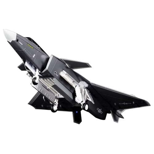 MOOKEENONE 1:72 Alloy Liberation Army Air Force Chengdu J-20 Model Aircraft Model Simulation Aviation Science Exhibition Model von MOOKEENONE