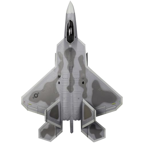 MOOKEENONE 1:72 Alloy US Air Force F-22 Raptor Fighter Model Aircraft Model Simulation Aviation Science Exhibition Model von MOOKEENONE