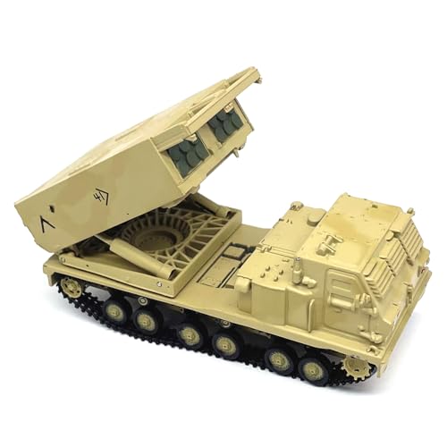 MOOKEENONE 1:72 Alloy US Army M270 Multiple Launch Rocket System Truck Model Vehicle Armored Car Collection for Kids Adult Collector von MOOKEENONE