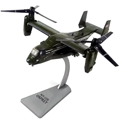 MOOKEENONE 1:72 Alloy US V-22 Osprey Transport Aircraft Model Aircraft Simulation Aviation Science Exhibition Model von MOOKEENONE