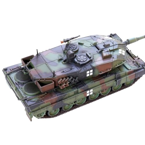 MOOKEENONE 1:72 Alloy Ukraine Leopard 2A6 Main Battle Tank Model Vehicle Armored Car Collection for Kids Adult Collector von MOOKEENONE