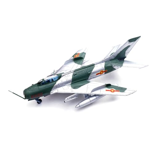 MOOKEENONE 1:72 Alloy Vietnamese Air Force J-6 Fighter Model Aircraft Model Simulation Aviation Science Exhibition Model von MOOKEENONE