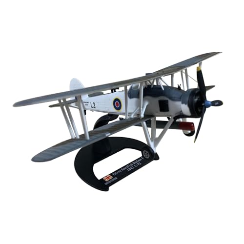 MOOKEENONE 1:72 Alloy WWII British Navy Fairey Swordfish Aircraft Model Aircraft Model Simulation Aviation Science Exhibition Model von MOOKEENONE