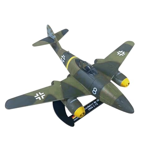 MOOKEENONE 1:72 Alloy WWII German Messerschmitt Me-262 Fighter Model Aircraft Model Simulation Aviation Science Exhibition Model von MOOKEENONE