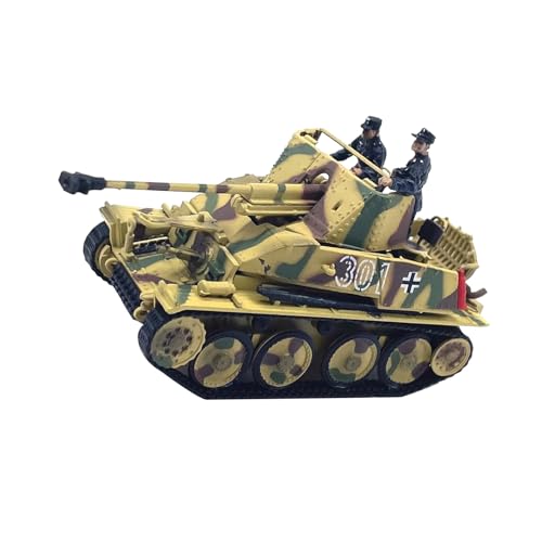 MOOKEENONE 1:72 Alloy WWII German Sd. Kfz 139 Marder III Panzer Modell Fahrzeug Panzer Auto Sammlung für Kinder Erwachsene Sammler von MOOKEENONE