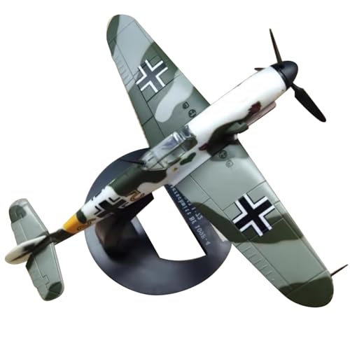 MOOKEENONE 1:72 Alloy WWII Germany Messerschmitt Bf-109F-4 Fighter Model Flugzeugmodell Simulation Luftfahrt Wissenschaft Ausstellungsmodell von MOOKEENONE