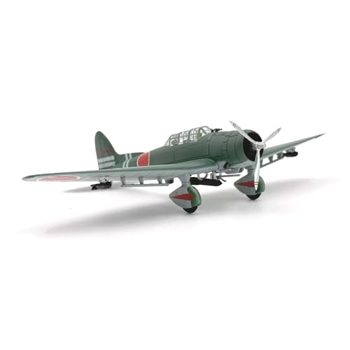 MOOKEENONE 1:72 Alloy WWII Japanese Navy Type 99 Carrier Dive Bomber Model Aircraft Model Simulation Aviation Science Exhibition Model von MOOKEENONE