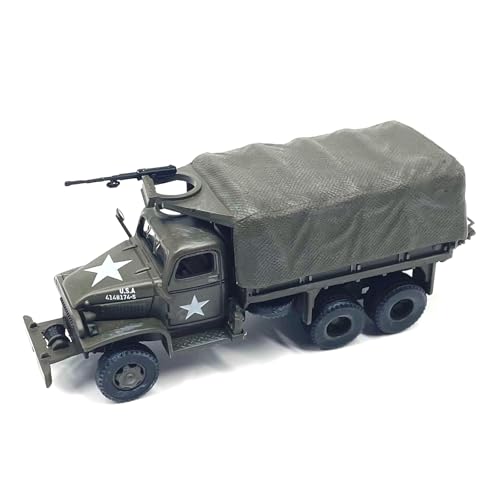 MOOKEENONE 1:72 Alloy WWII US Army GMC CCKW 353 Truck Model Vehicle Armored Car Collection for Kids Adult Collector von MOOKEENONE