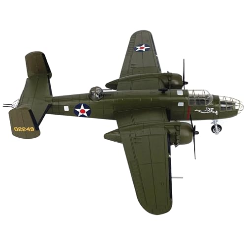 MOOKEENONE 1:72 Alloy WWII US Mitchell B-25B Bombermodell Flugzeugmodell Simulation Luftfahrt Wissenschaft Ausstellungsmodell von MOOKEENONE