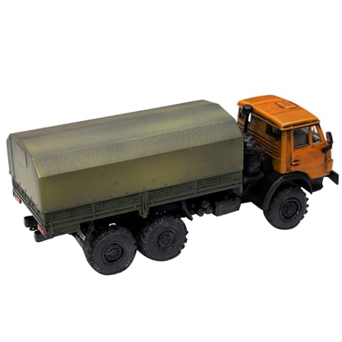 MOOKEENONE 1:72 Engineering Truck Modell, Russische Armee Kamaz 43101 Engineering Fahrzeug Modell für Sammlung Dekoration Home Office von MOOKEENONE