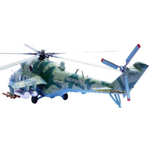 MOOKEENONE 1:72 Legierung Russische Armee Mi-24V Hubschrauber Flugzeugmodell Simulation Luftfahrt Wissenschaft Ausstellungsmodell von MOOKEENONE