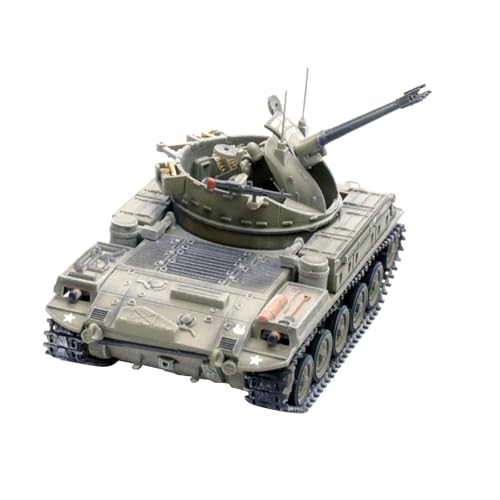 MOOKEENONE 1:72 Legierung US Army 2nd Field Artillery M42 Panzer Modell Fahrzeug Panzer Auto Sammlung für Kinder Erwachsene Sammler von MOOKEENONE