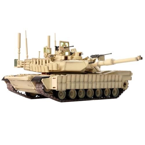 MOOKEENONE 1:72 Legierung US Army M1A2 TUSK II Panzer Modell Fahrzeug Panzer Auto Sammlung für Kinder Erwachsene Sammler von MOOKEENONE