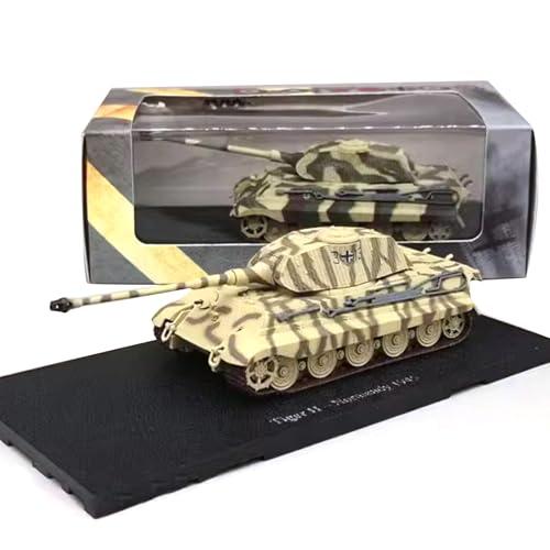 MOOKEENONE 1:72 Legierung WWII Normandie Bundeswehr König Tiger Schwerer Panzer Modell Fahrzeug Panzer Auto Sammlung für Kinder Erwachsene Sammler von MOOKEENONE