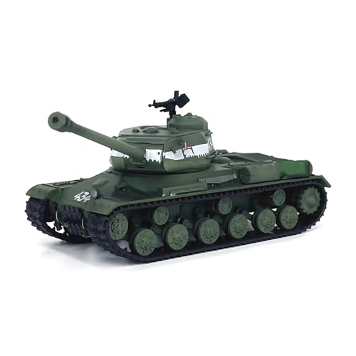 MOOKEENONE 1:72 Legierung WWII Sowjetischer IS-2 schwerer Panzer Modellfahrzeug gepanzerte Auto-Kollektion für Kinder Erwachsene Sammler von MOOKEENONE