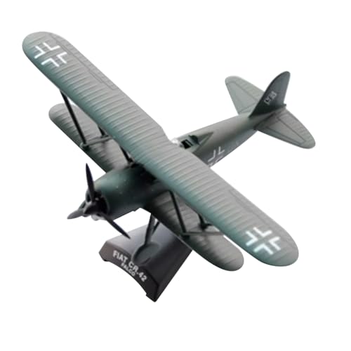 MOOKEENONE 1:75 Alloy WWII Germany CR 42 Falco Fighter Model Aircraft Model Simulation Aviation Science Exhibition Model von MOOKEENONE